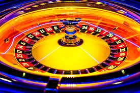 American Roulette wheel layout showing 38 pockets with 0, 00, and numbers 1-36 in red and black